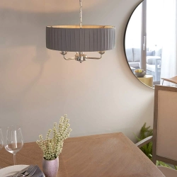 kinkiecik.pl Lampa wisząca HIGHCLERE 3LT PENDANT 94394 ENDON