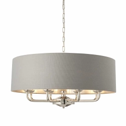 kinkiecik.pl Lampa wisząca HIGHCLERE 8LT PENDANT 94415 ENDON