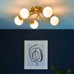 kinkiecik.pl Plafon ELLIPSE 5LT SEMI FLUSH 95291 ENDON