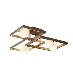 kinkiecik.pl Lampa sufitowa MELEK 4LT SEMI FLUSH 95479 ENDON