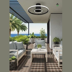 Wentylator sufitowy LED Mantra Soho 8721MA - zdjęcie dodatkowe 1