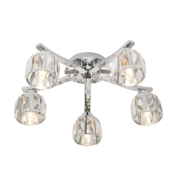 Plafon Ria 5lt semi flush 96454 ENDON