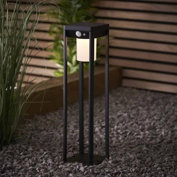 Kinkiecik.pl Lampa stojąca HALLAM POST PHOTOCELL & PIR 96929 ENDON