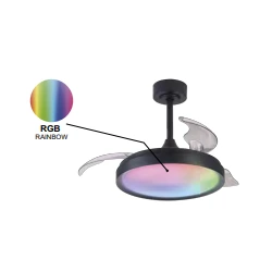 Wentylator sufitowy LED Mantra Siberia mini 8761MA - zdjęcie produktu