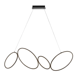kinkiecik.pl Lampa wisząca OVALS 4LT LINEAR PENDANT 97628 ENDON