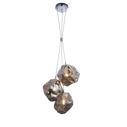 kinkiecik.pl Lampa wisząca ROCK 3LT PENDANT 97657 ENDON