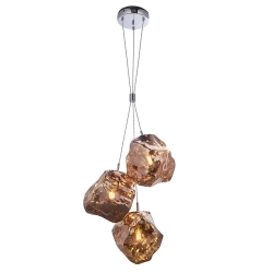 kinkiecik.pl Lampa wisząca ROCK 3LT PENDANT 97659 ENDON