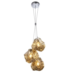 kinkiecik.pl Lampa wisząca ROCK 3LT PENDANT 97660 ENDON
