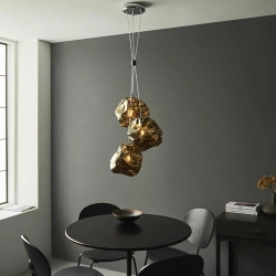 kinkiecik.pl Lampa wisząca ROCK 3LT PENDANT 97660 ENDON