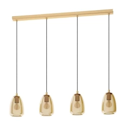 kinkiecikpl Lampa wisząca amber ALOBRASE 98649 EGLO