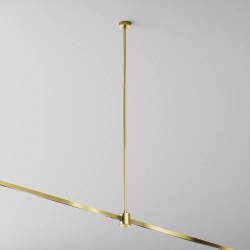 Mocowanie sufitowe Long 760 mm z prostym złączem zasilającym Flarity TRA159C-IPCL1-BS Maytoni - zdjęcie produktu