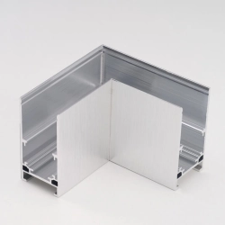 Łącznik do szyn magnetycznych ALFA MAGNETIC52 CORNER90 A ANODISED SILVER AZ6365 AZZARDO