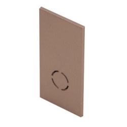 Zaślepka końcowa do szyn magnetycznych ALFA MAGNETIC52 END CAP ANODISED CHOCOLATE AZ6369 AZZARDO