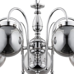 Lampa wisząca HERO CHROM 5xE14 28285 ALFA