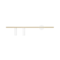 KINKIET TREVO 2 BIAŁY BRASS 1097D40 ALDEX - zdjęcie produktu