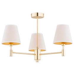Lampa sufitowa ASTRIT ZŁOTA 3xE14 28723 ALFA