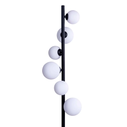 Lampa podłogowa Sybilla 6 floor (black) AZ4405 AZZARDO