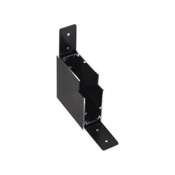 Alfa Złącze ścienne Track Magnetic Inner Corner90 + Flex (black) AZ4683 AZZARDO