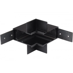 Alfa Złącze ścienne podtynkowe Track Magnetic Inner Corner90 + Flex Gips2 (black) AZ4685 AZZARDO