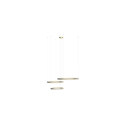 HALO PENDANT 120+100+80 CCT GD + REMOTE CONTROL AZ5350 AZZARDO