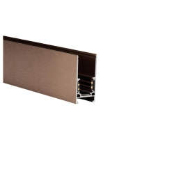 ALFA TRACK MAGNETIC52 3m + 2x END CAP ANODISED CHOCOLATE AZ6360 AZZARDO
