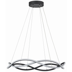 Amira - lampa wisząca LED czarny mat 343601-30 REALITY