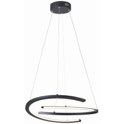 Ancor - lampa wisząca LED czarny mat. 1x30W 341701-30 REALITY