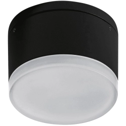 Apulia R (black) LED 10W 800lm 3000K IP54 METAL ACRYL AZ4333 AZZARDO
