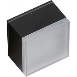 Apulia S (black) LED 10W 800lm 3000K IP54 METAL ACRYL AZ4336 AZZARDO