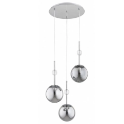 Lampa wisząca Arvena 3xE14 chrom 62641 ALFA