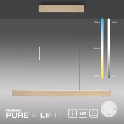 Lampa wisząca Pure E-motion Matowy Mosiądz 2570-60 Paul Neuhaus - zdjęcie dodatkowe 1