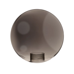 Klosz 12cm dymiony chrom BUBBLES GLASS SHADE D12 SMOKY AZ5956 AZZARDO
