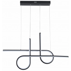 Barrel - lampa wisząca LED czarny mat 343201-30 REALITY