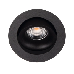 Bellatrix H0118 Oprawa Wpustowa Bellatrix Tilted Czarna - Bez Modułu Świetlnego Led H0112 MaxLight