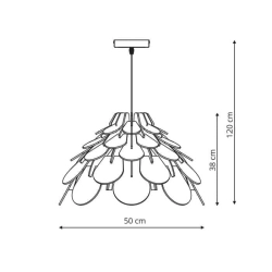 Lampa wisząca BURGO LP-101335/1P L Light Prestige - zdjęcie produktu