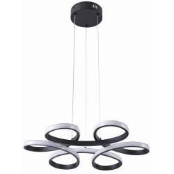 Burton - lampa wisząca LED czarny mat 1x40W 341901-30 REALITY
