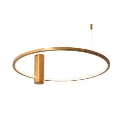 Plafon Queen 60cm Brushed Gold 15W 3000K C0239 MaxLight - zdjęcie produktu