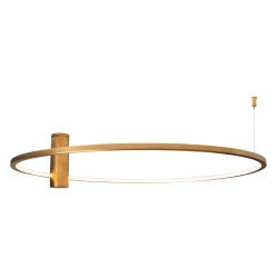Plafon Queen 80cm Brushed Gold 20W 3000K C0240 MaxLight - zdjęcie produktu