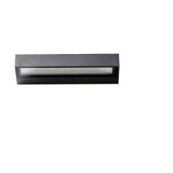 Casola (dark grey) AZ4356 LED 12W 950lm 3000K IP54 METAL ACRYL AZZARDO
