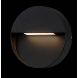 Casoria R (black) AZ4366 LED 6W 450lm 3000K IP54 METAL ACRYL AZZARDO