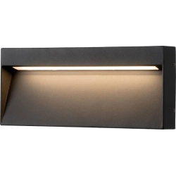 Casoria Slim (dark grey) AZ4368 LED 6W 450lm 3000K IP54 METAL ACRYL AZZARDO