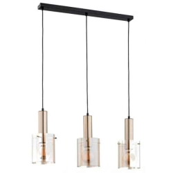 kinkiecik.pl Celia 62165 lampa wisząca 3x60W/E27 ALFA