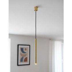 Lampa wisząca Collet 1xG9 złota 61167 ALFA
