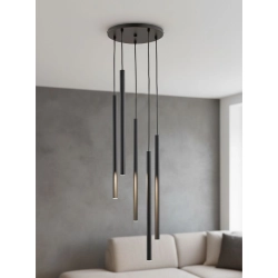 Lampa wisząca EL-DORADO ZŁOTY 5xE14 63166 ALFA