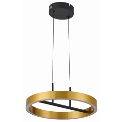 Lampa wisząca Coltrain czarny mat/ złoty galwanizowany 341001-32 REALITY