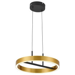 Lampa wisząca Coltrain czarny mat/ złoty galwanizowany 341001-32 REALITY