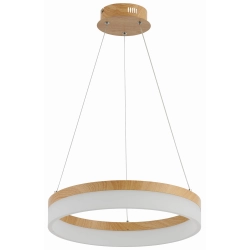 Cornelia - lampa wisząca 1 płomienna LED imitacja drewna 330601-11 REALITY