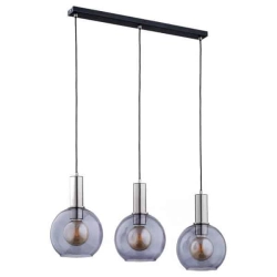 kinkiecik.pl Nowoczesna lampa wisząca DARIN SILVER OP. 3 PŁ 62172 ALFA