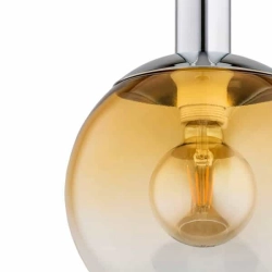 kinkiecik.pl Nowoczesna lampa wisząca DEBI JANTAR 1 PŁ 60822 ALFA