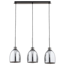 Lampa wisząca DERSEL GRAFIT 3xE27 62516 ALFA